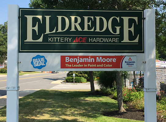 Kittery Ace Hardware sign